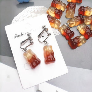 Tasty Cola Gummy Bear Earrings