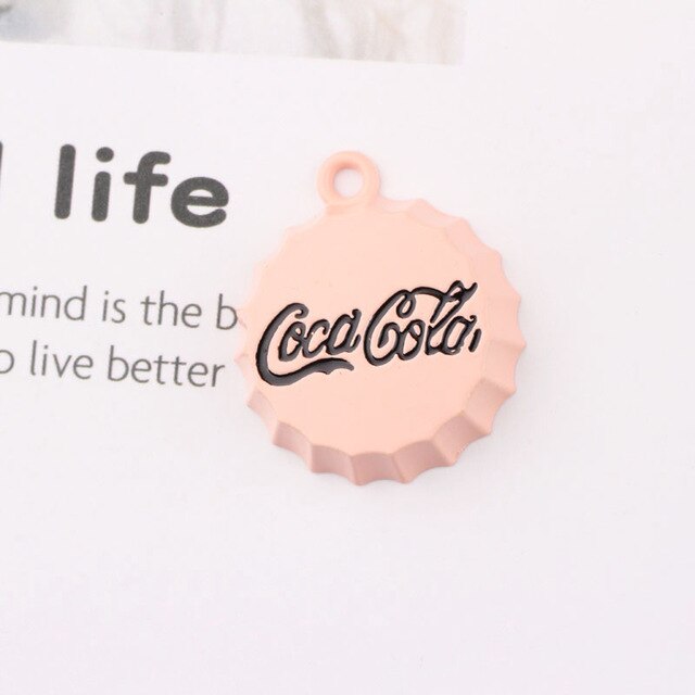 Tasty Cola Bottle Cap Charm