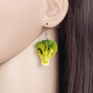 Tasty Broccoli Earrings