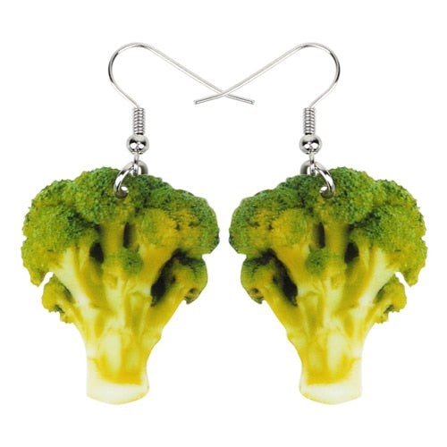 Tasty Broccoli Earrings