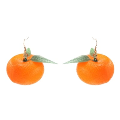 Tasty Citrus Fruit Earrings