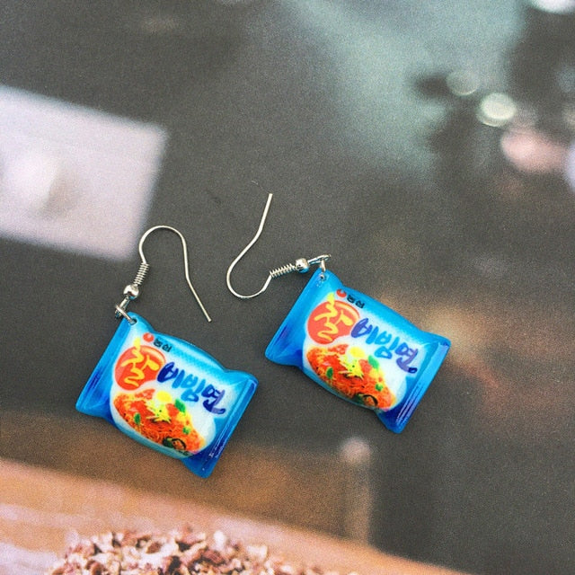 Tasty Noodle Earrings
